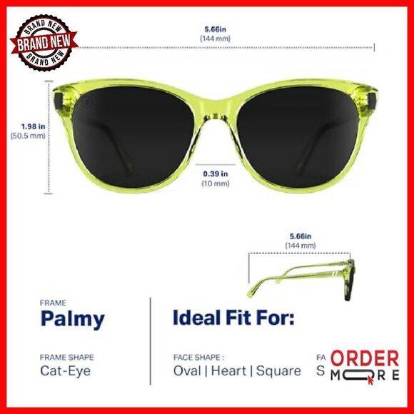 Polarized Cat-Eye Sunglasses with UV Protection for Women main image 7